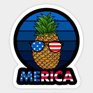 Independence Day Merica 4th of July USA America Sticker